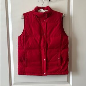 Red Puffer Vest